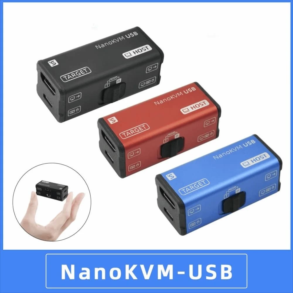 Gestione server Funzionamento NanoKVM-USB SBC Risoluzione 4K Funzionamento scheda di acquisizione USB Manutenzione Data Center Switch USB