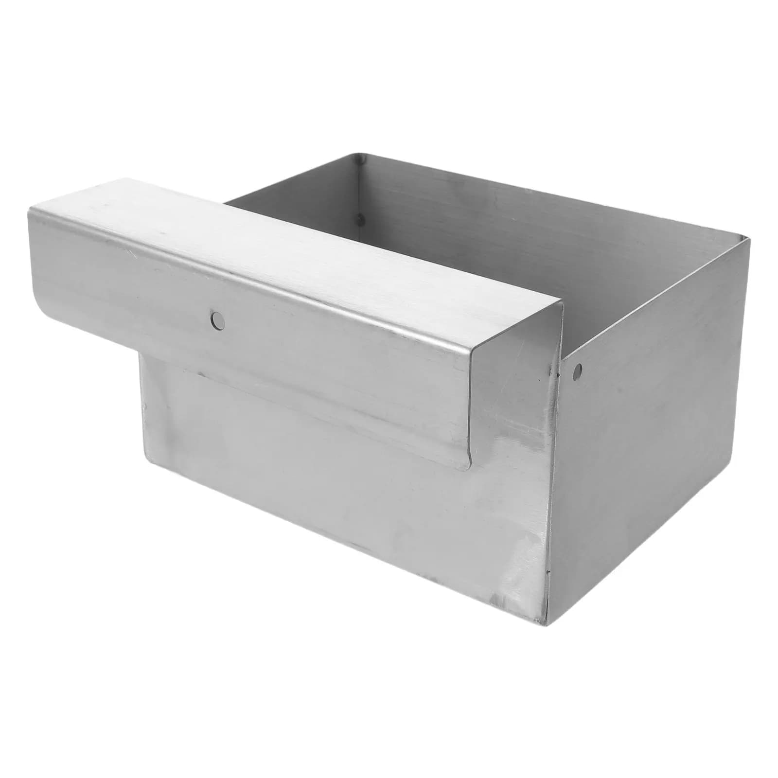 Stainless Steel Hanging Trash Can Rustproof Wall Mounted Bathroom Vanity Bin Cabinet Door Makeup Organizer