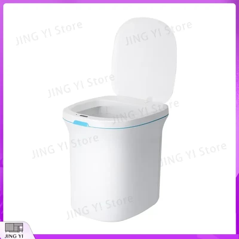 Smart Automatic Sensor Trash Can Touchless Waste Bin Modern Mini Plastic Garbage Can for Kitchen Bathroom Hanging