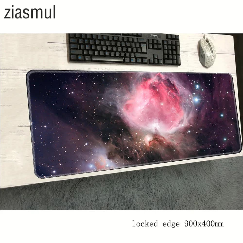 Tappetino per mouse Nebula poggiapolsi 900x400 pad per mouse notbook computer mousepad Nuovo arrivo gaming padmouse gamer tappetino per laptop