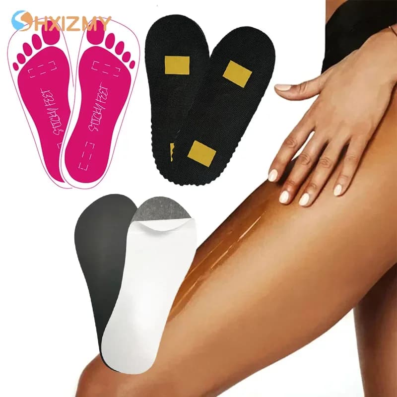 10 paia di pantofole abbronzanti usa e getta da donna piedi adesivi abbronzanti spray cuscinetti per piedi abbronzanti protezioni adesivi per pantofole accessorie per il corpo