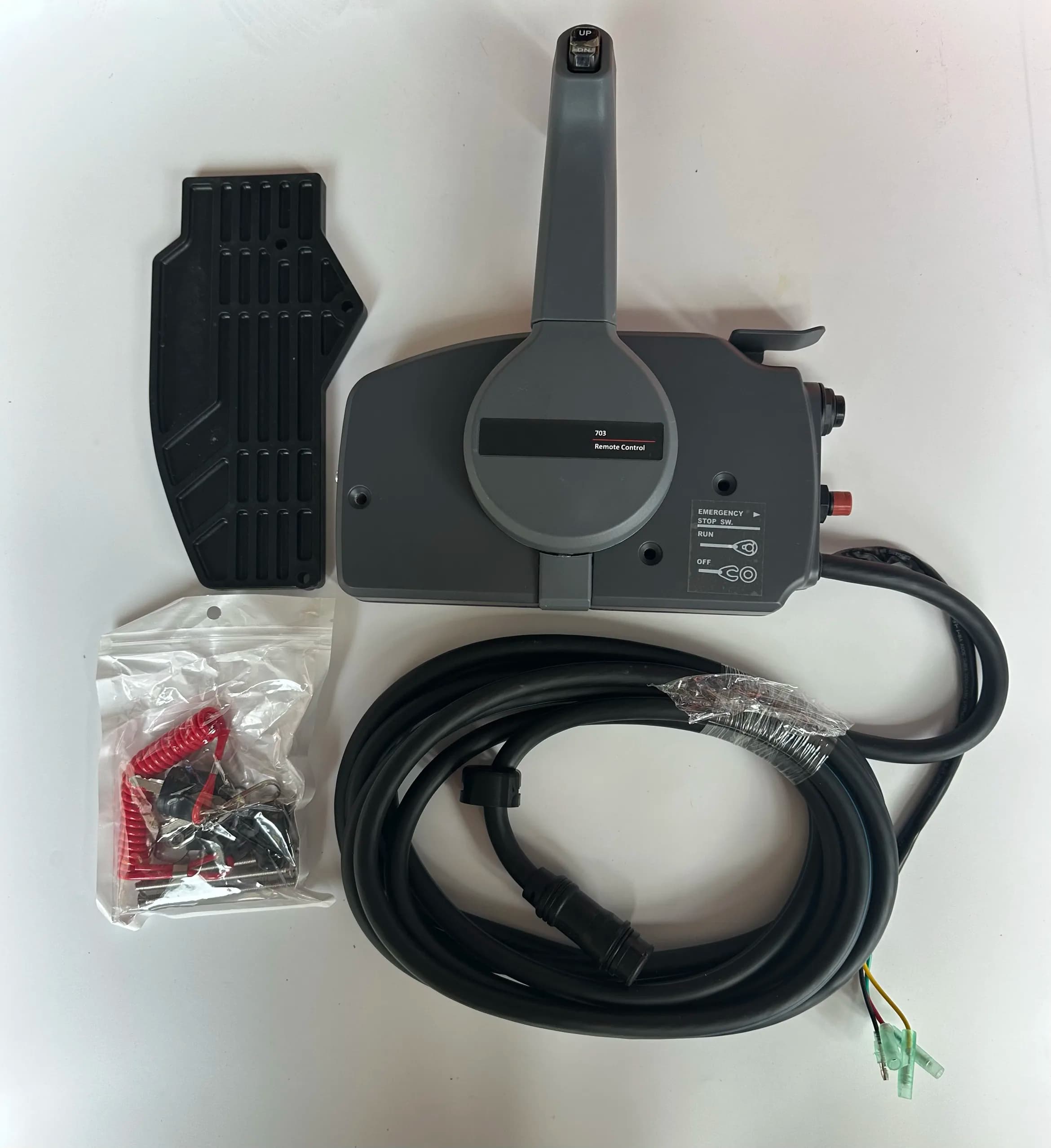 Centralina di controllo remoto a 10 fili per motore fuoribordo marino, accessori per centralina di controllo acceleratore e cambio marcia per motore fuoribordo Yamaha
