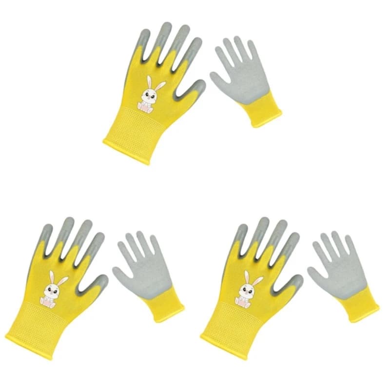 Guanti da presa Guanti da lavoro sicurezza Guanti rivestiti in lattice per bambini Guanti traspiranti impermeabili per da