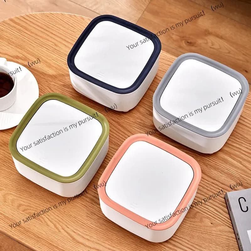 ZOCI-Mini Piccoli Bidoni per rifiuti Cestino per rifiuti da tavolo Tavolo per la casa Pattumiera in plastica Forniture per ufficio Bidoni per la spazzatura Articoli vari Scatola per barili