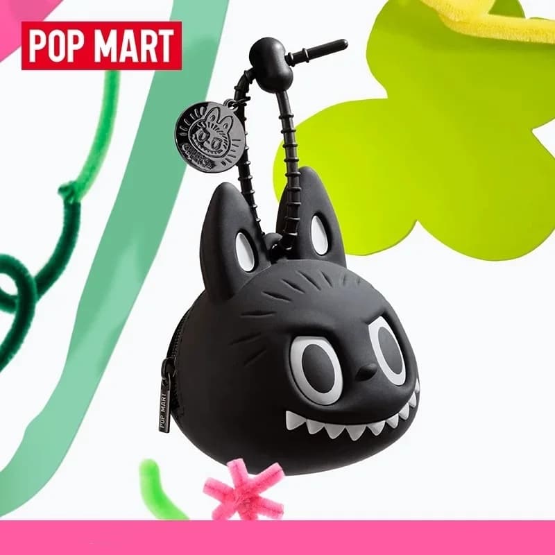 POPMART LABUBU THE MONSTERS Serie 10° Anniversario Custodia per Cuffie Blind Box Mystery Box Giocattoli Bambola Figurina Anime Carina