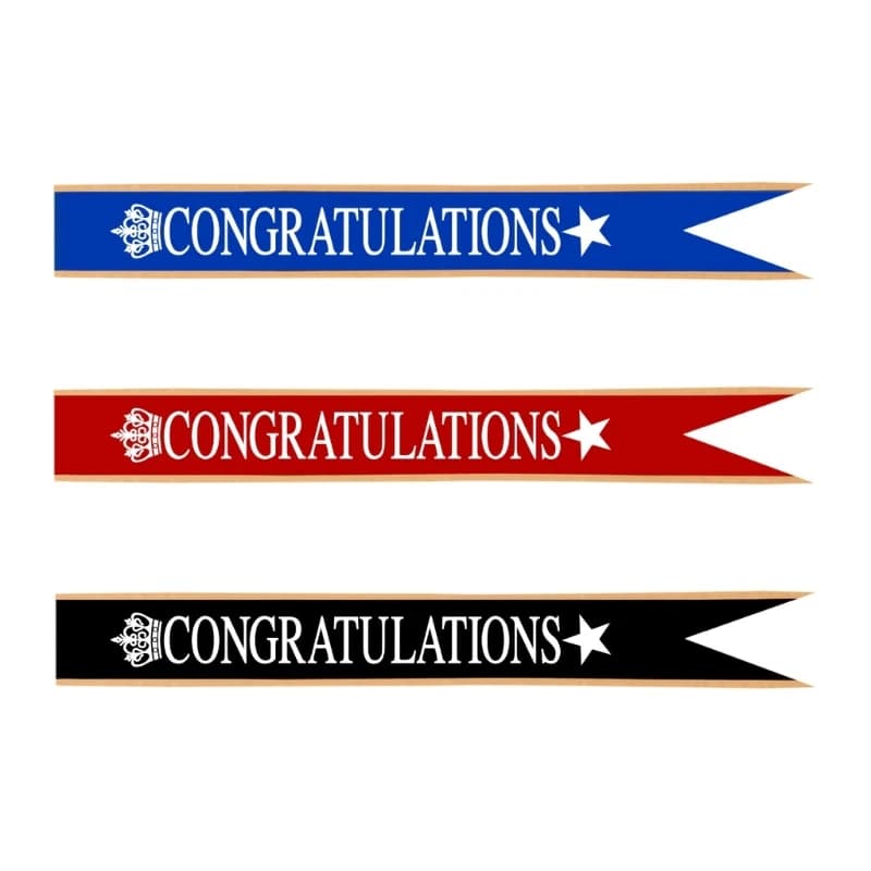 U90E Graduation Stole Sash Class of 2025 Graduate Ceremony Graduation Stole Commencements Graduation Party Accessories