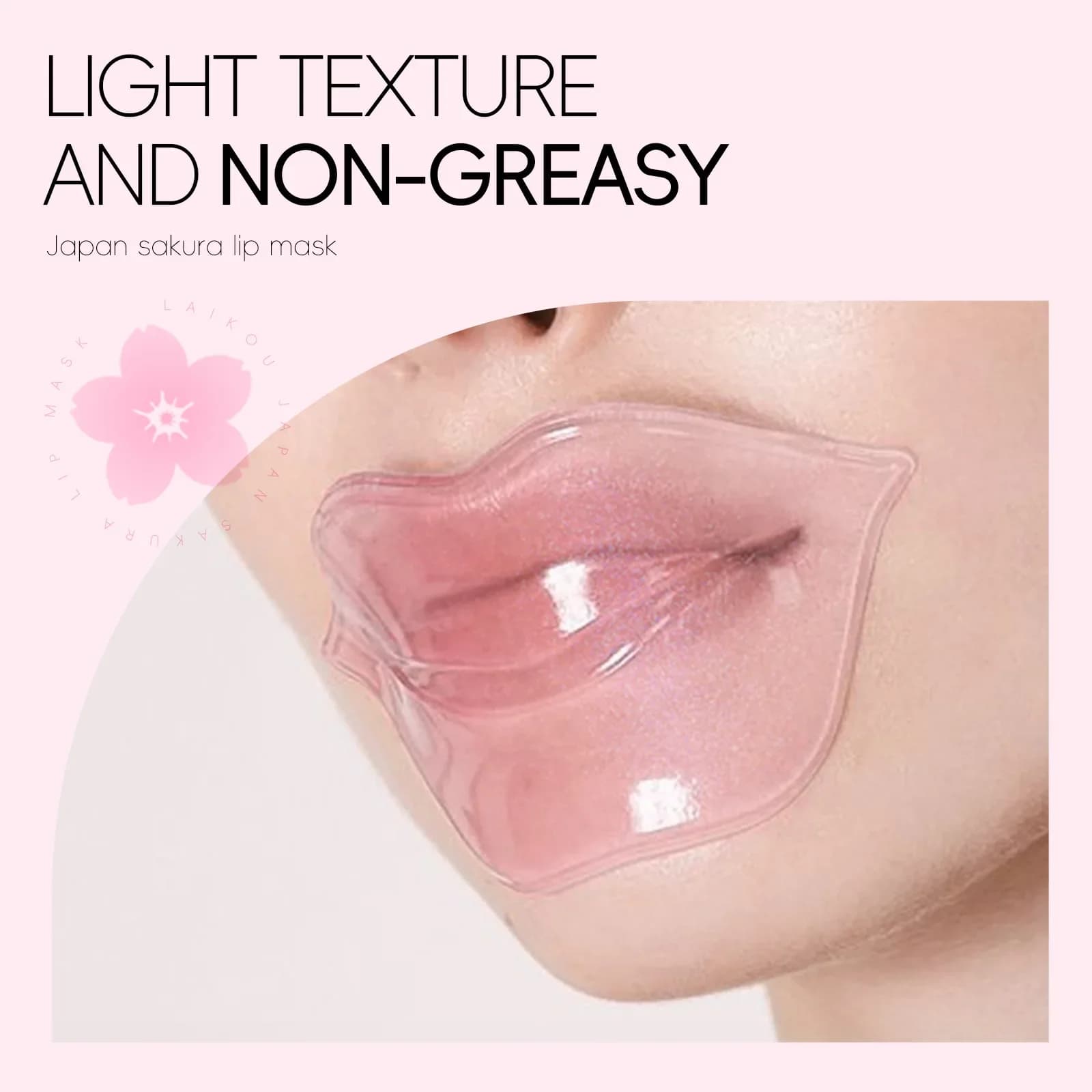 Japan Sakura Collagen Lip Mask Hydrating Radiant Feeding Deep Feeding Relieves Dry Lips Hydrating Lip Patch Gel Bearings Skin Care