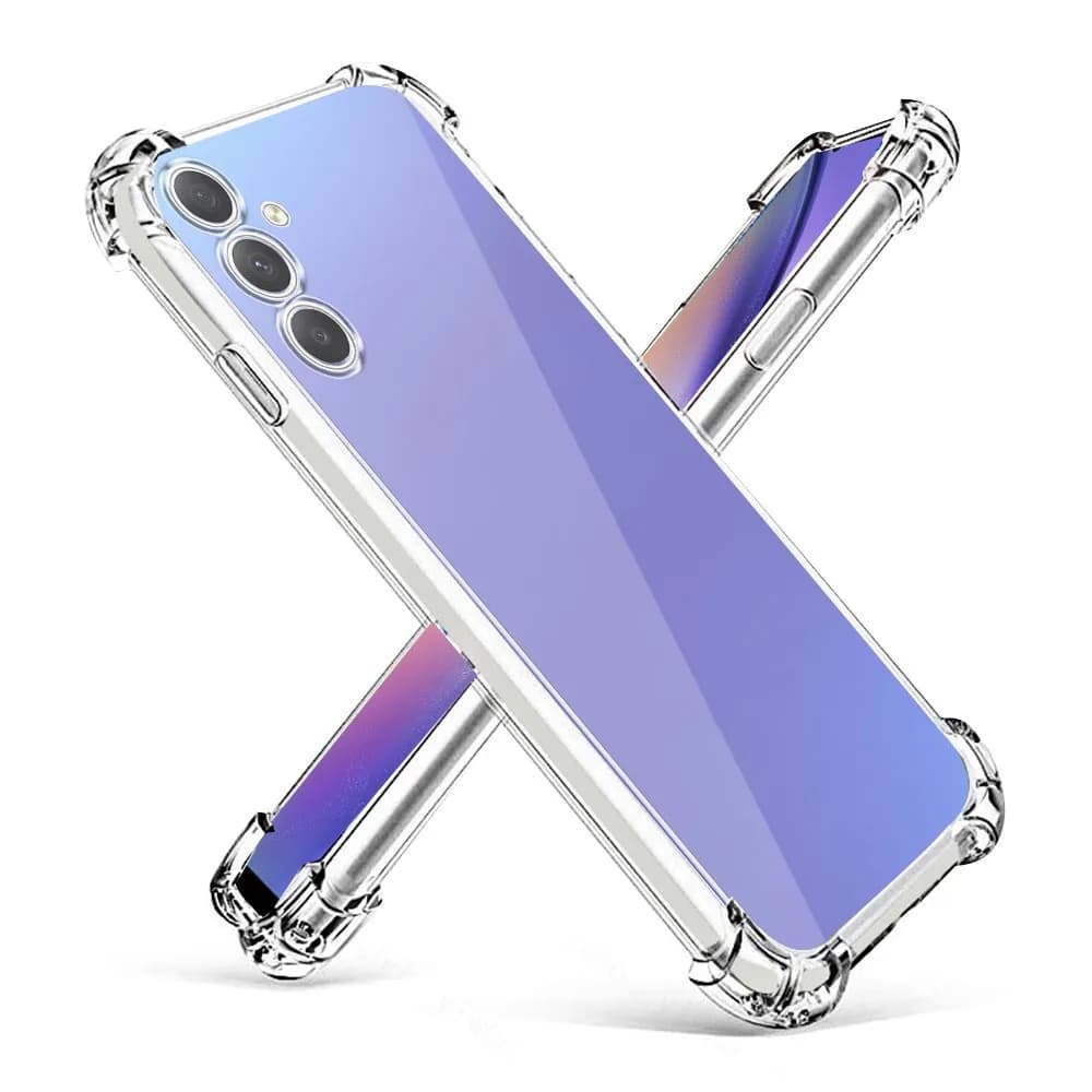 Custodia trasparente antiurto spessa per Samsung Galaxy S26 S25 S24 S23 S21 FE S22 Ultra Plus 5G Cover morbida ultra sottile trasparente S25 Edge