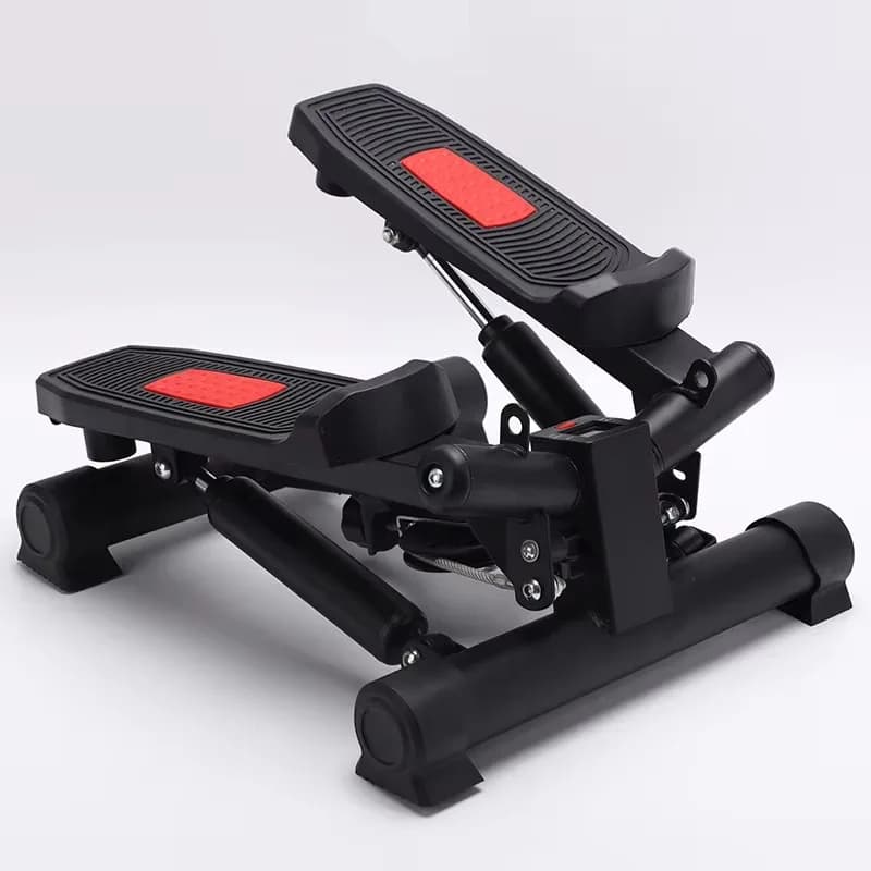 2025 New update Home Aerobic Stepper Board - Compact treadmill with resistance bands, indoor fitness equipment