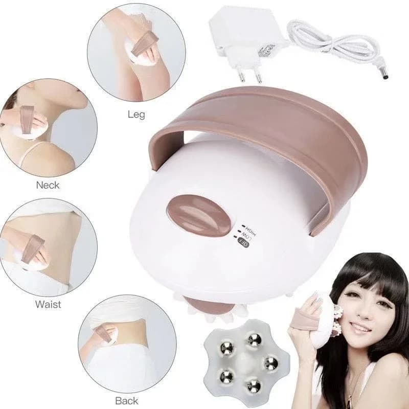 1PC Anti-Cellulite Massage Device Bruciagrassi 3D Electric Body Slimming Massage RollerLoss Weight Tool Relieve Muscle