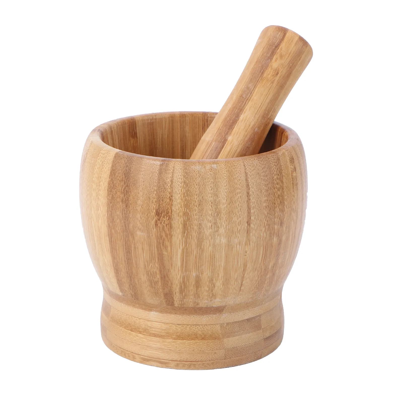 Set di Mortaio e Pestello per Schiacciare l'Aglio e le Spezie, in Ceramica Facile da Pulire, Design Moderno per Cucina e Farmacia