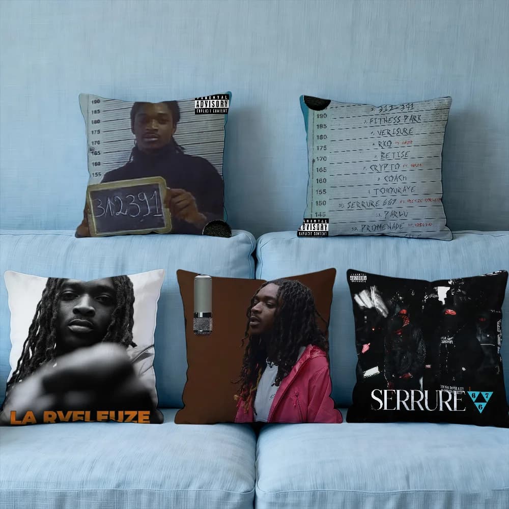 Cushion Cover La Decorative Throw Pillow Modern Numero Rvfleuze Square Decrou Romantic Couch Sofa Bed Car
