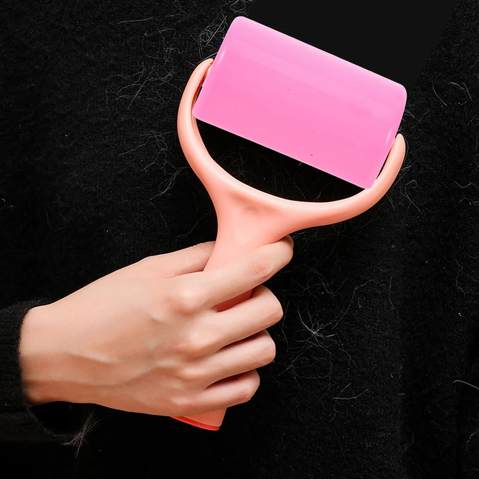 Coperture Protettive in Plastica di Ricambio per Rullo Leva-Pelucchi da 10 cm, Accessori di Ricambio per Rullo Adesivo Portatile per Polvere e Capelli