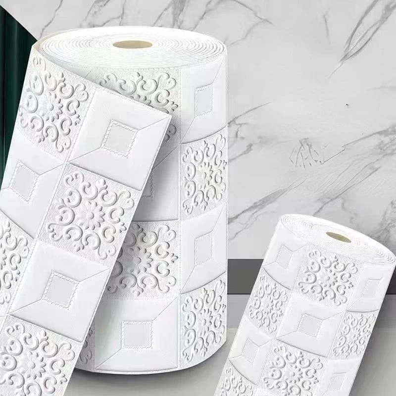 70cmx1m/2m/5m/10m Waterproof 3D Stereo Wall Sticker Ceiling Bedroom Roof Wall Papers Self-adhesive Roof Decoration Wallpaper