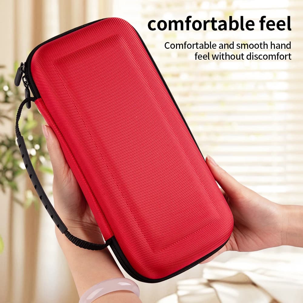 Borsa portaoggetti in tessuto Oxford per Switch 2 Custodia per console di gioco per Switch 2 Switch2 2025 Custodia da viaggio rigida antiurto in EVA