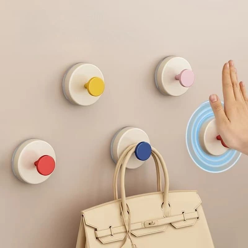 Ganci a ventosa per carichi pesanti, senza trapano, senza danni, per parete del bagno, ganci per doccia a tenuta forte, antitraccia, decorazione in dopamina