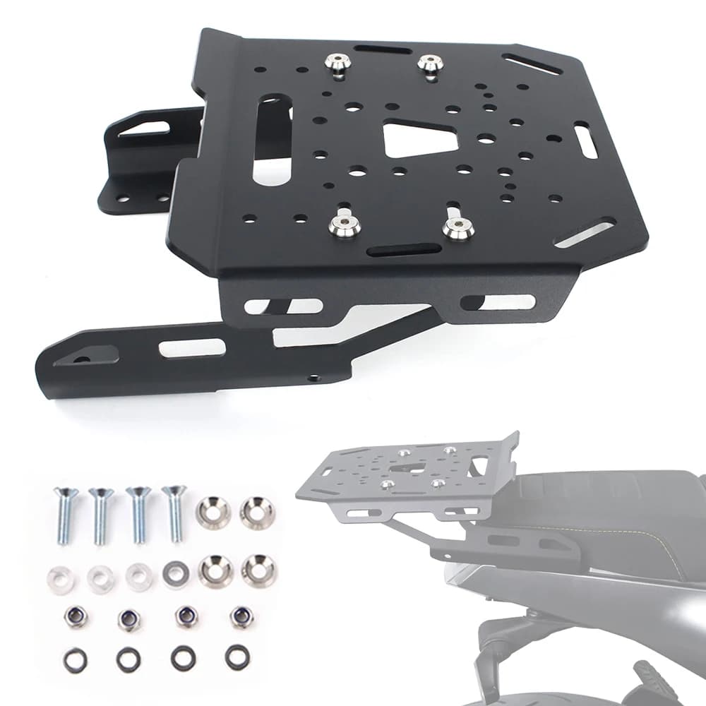 Parafango posteriore per bagagli adatto per Husqvarna Svartpilen 125/200 Vitpilen 250/401 portapacchi Cargo bisaccia supporto per ripiano staffa