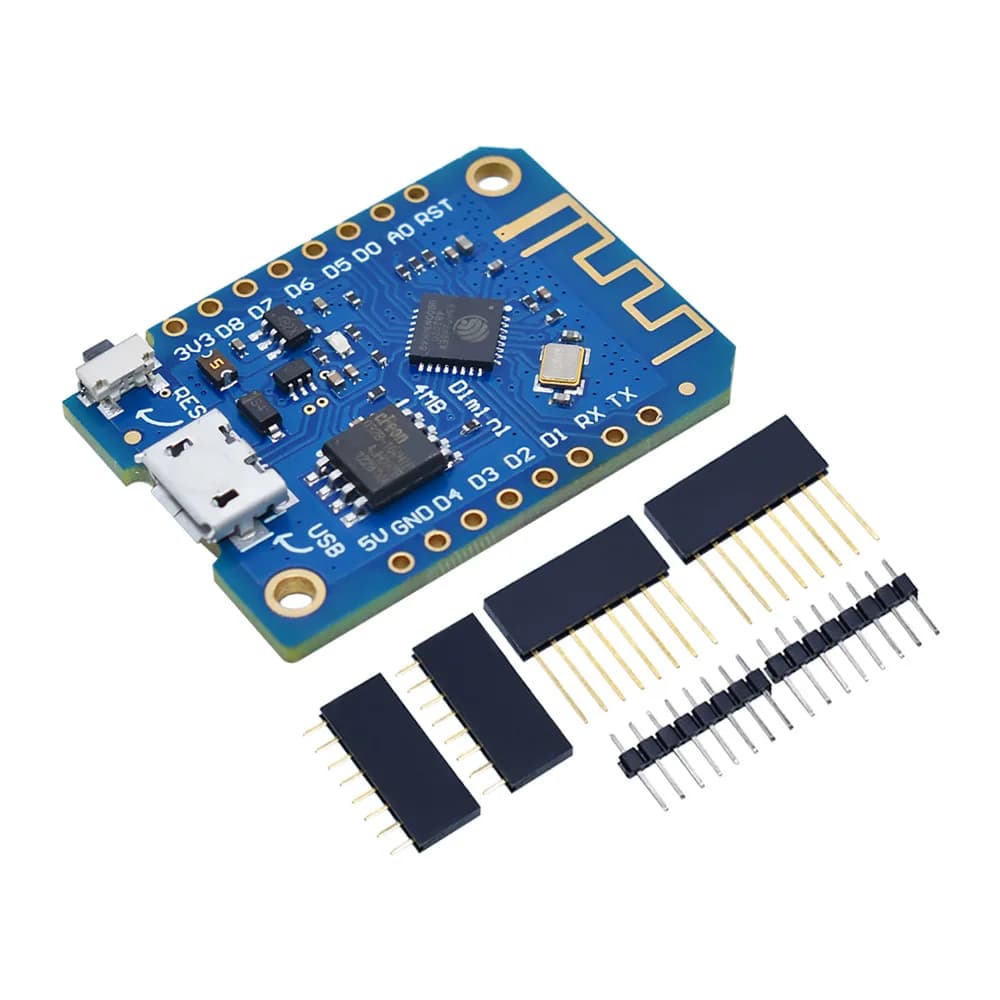Scheda di sviluppo IoT WIFI D1 Mini V3.0.0 basata su ESP8266 CH340 CH340G 4MB per Arduino Nodemcu V2 MicroPython
