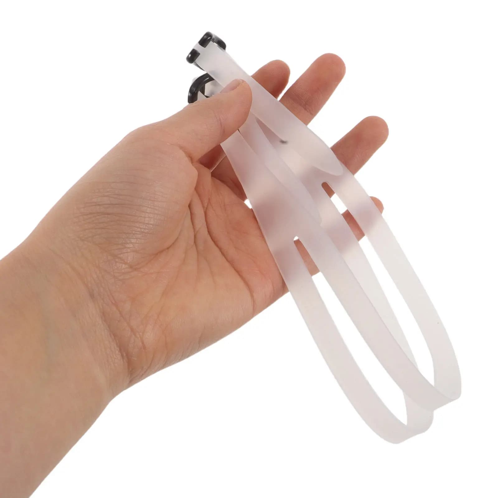Cinturino di Ricambio in Silicone per Occhialini da Nuoto con Due Fibbie, Resistente all'Usura, Regolabile, per Immersioni, Snorkeling e Attrezzatura da Nuoto