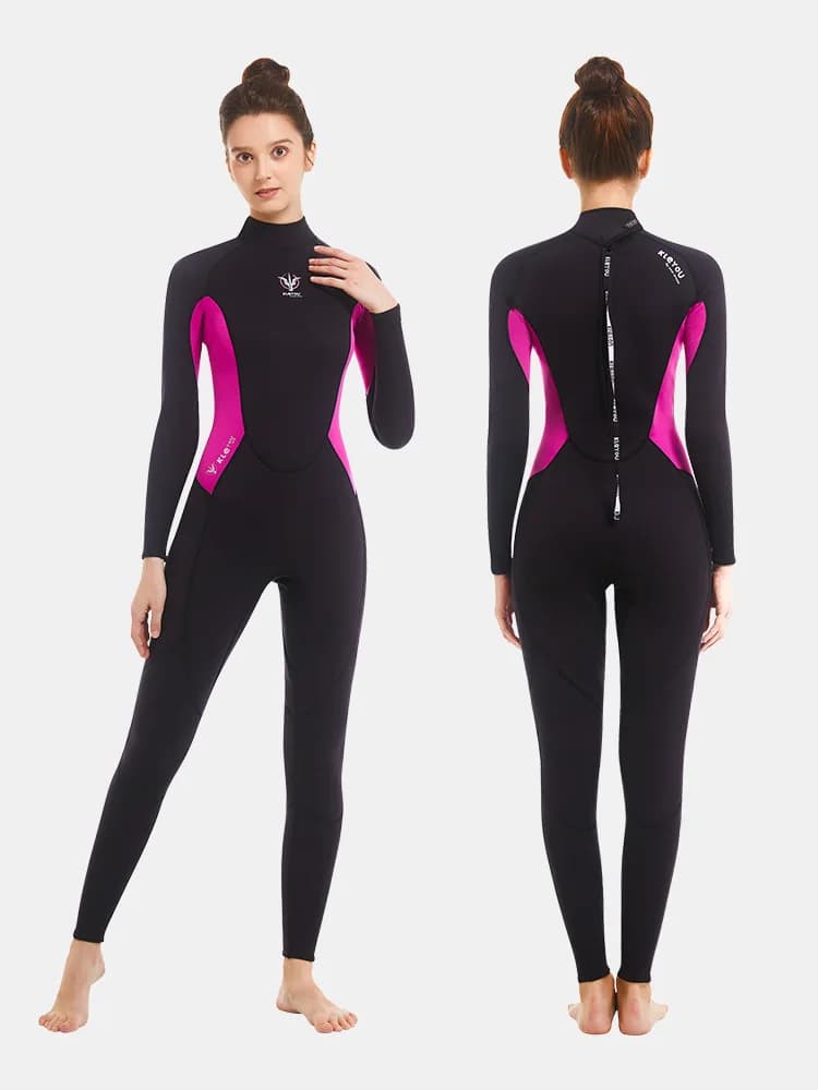 3MM Woman Neoprene Full Body Outdoor Water Sports Beach Surf Snorkeling Swimming Diving Mute Scuba Keeping Hot Water Fishing Muta