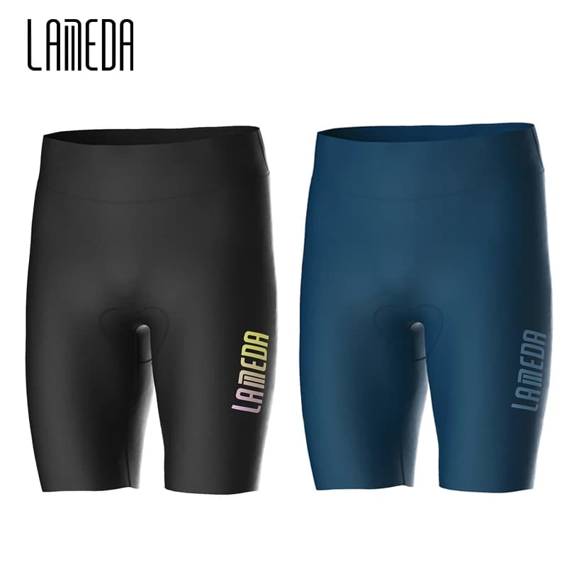Cycling shorts LAMEDA summer five-point cycling pants anti-shock man mousers for mountain road bike for man