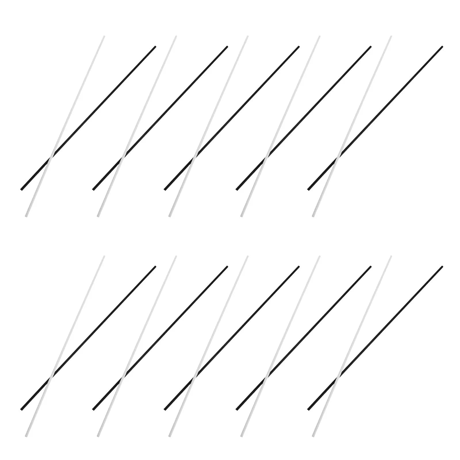 100 Pezzi Bastoncini Diffusori in Fibra 29cmx3mm, Bastoncini Diffusori a Lunga Durata per Oli Essenziali, Deodorante per Ambienti, Spa Domestica