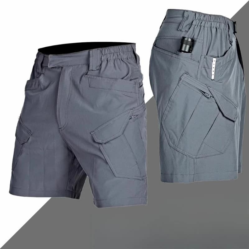 Men's Work Shorts for Foreigners - Multi-tank Shorts Resistent for Hiking, Running, Cycling, Fishing and Combatting