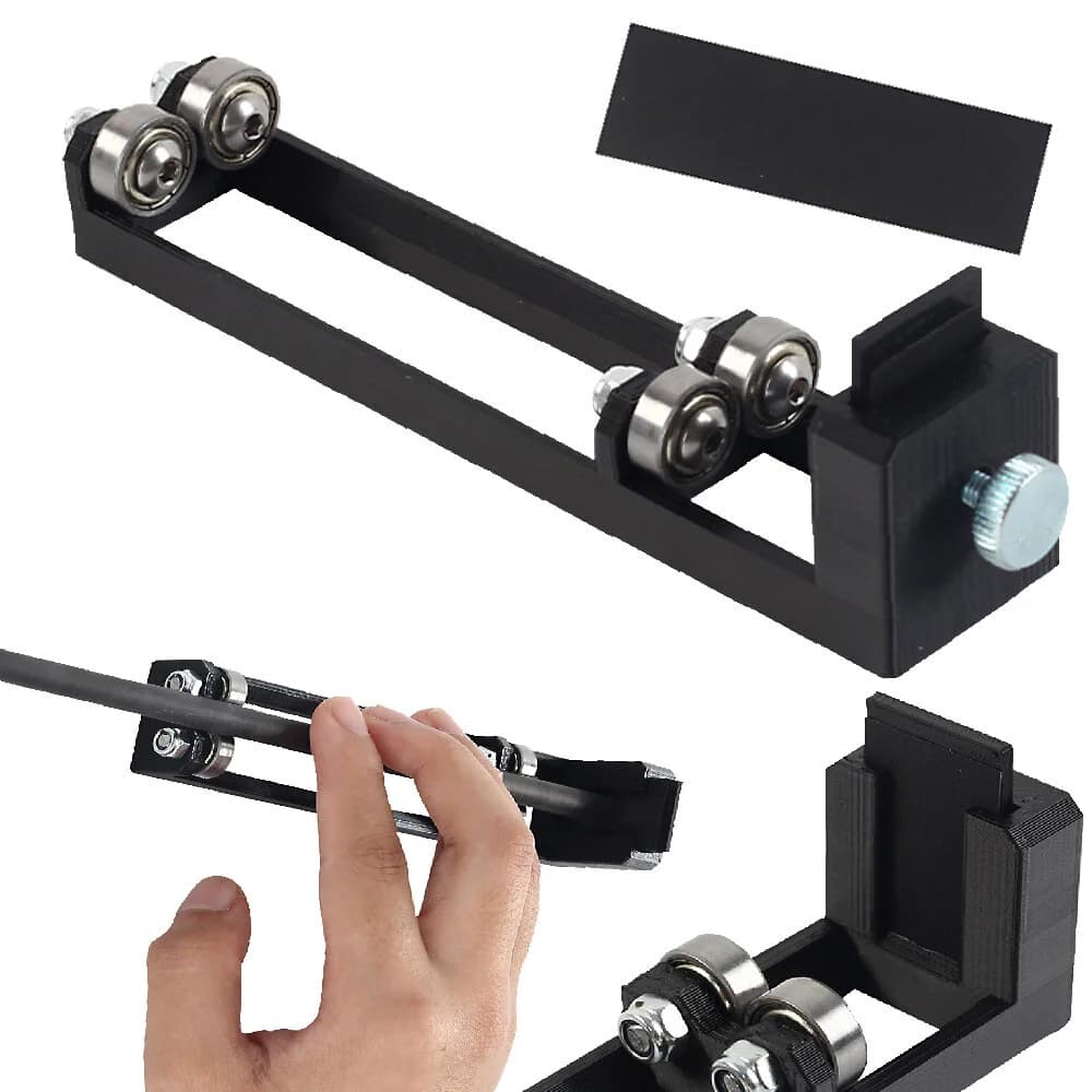 Smerigliatrice per albero di freccia Materiale PLA Strumento per lucidare tubi di freccia per fibra di vetro Carbonio Alluminio Freccia Caccia Tiro con l'arco Accessori fai da te