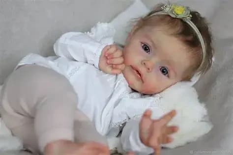 Kit bambola Bebe Reborn da 22 pollici Poluplar Sue-Sue di NATALI BLICK Bambole Reborn non verniciate in edizione limitata per ragazze