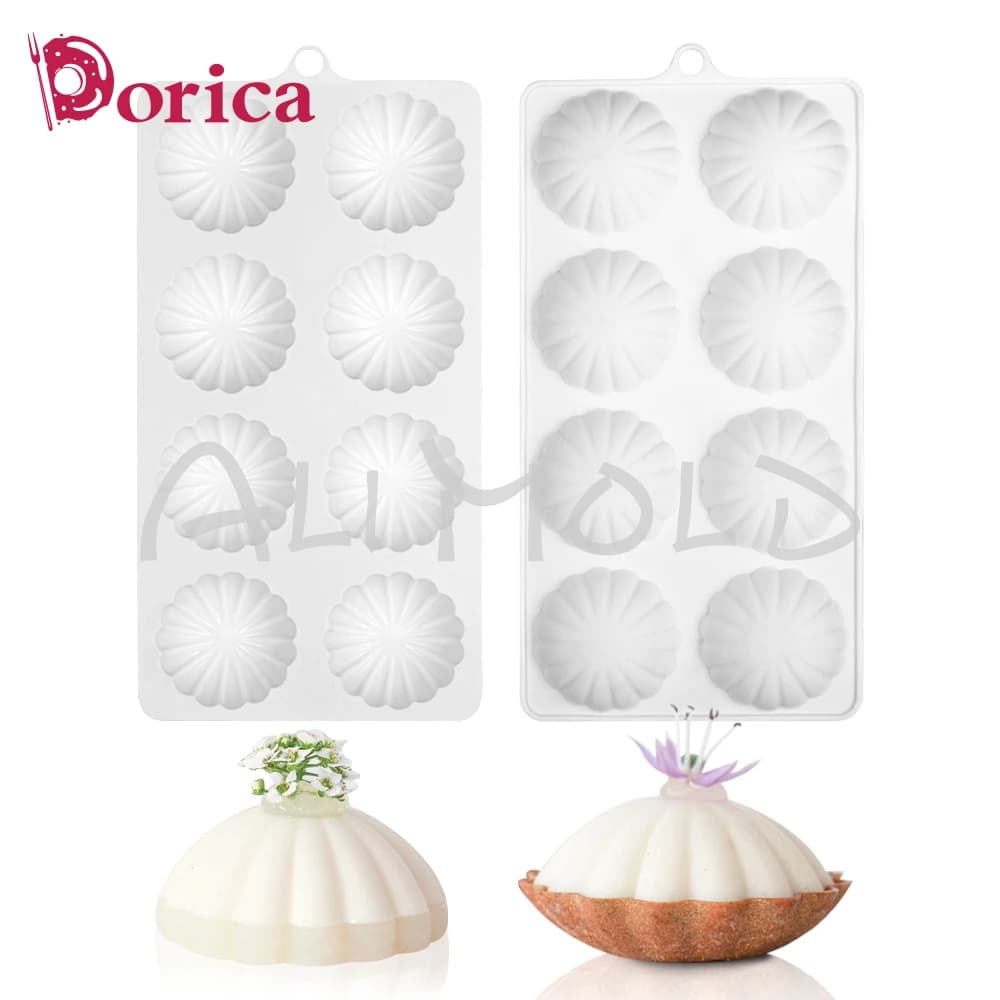 Fiore Design stampo in Silicone fai da te mestiere sapone stampo Mousse torta ghiaccio stampo strumenti per decorare torte accessori per la cottura