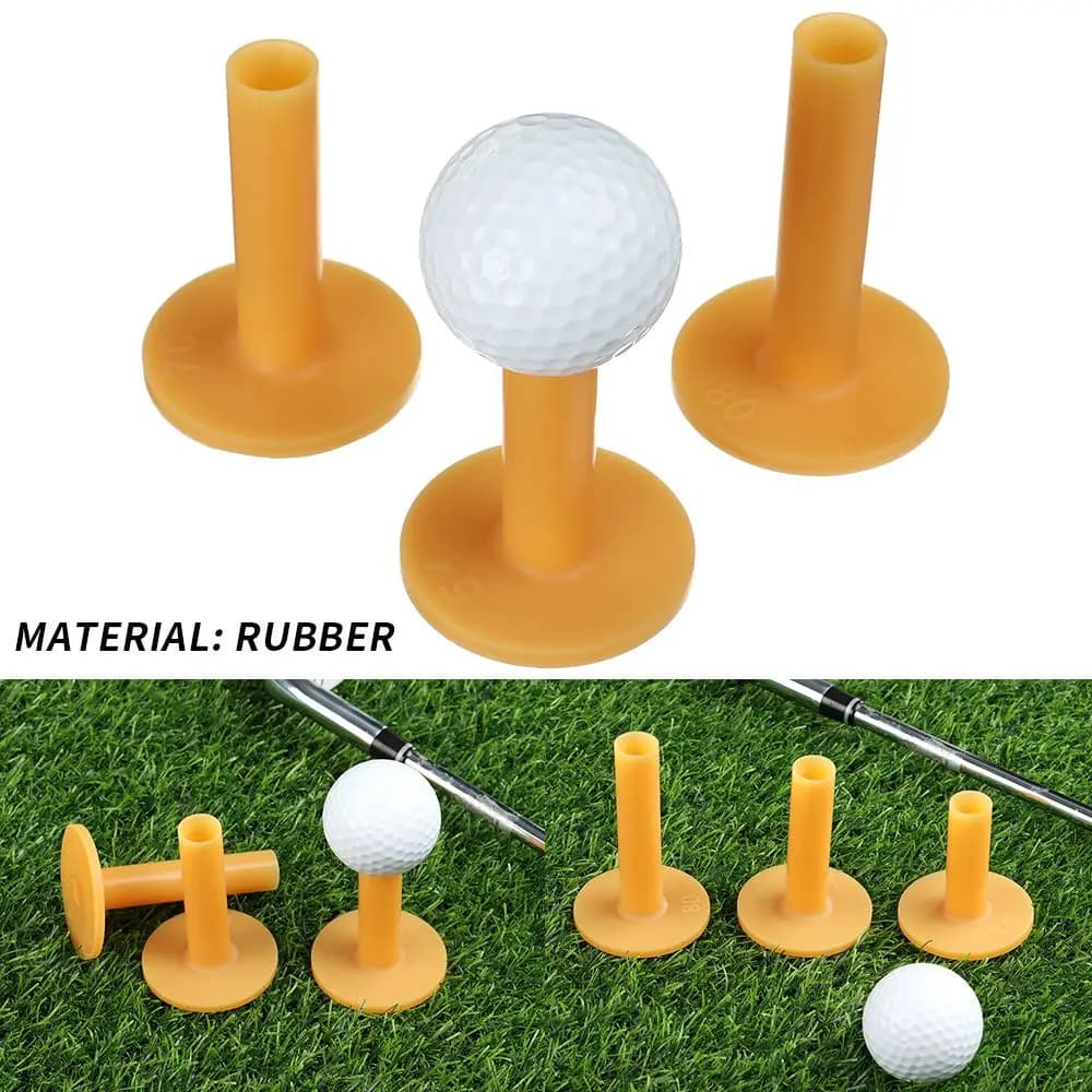 Accessori per esercitazioni di allenamento per tappetino da golf colorato Porta tee per palline da golf T-shirt da golf durevoli in gomma