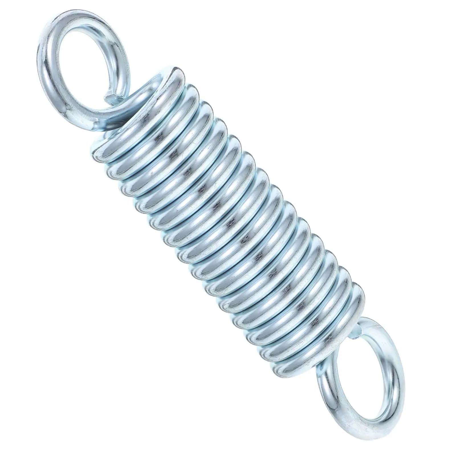 Heavy duty rocking chair spring, galvanized, with cushioning extension for swings from porch, outdoor swings and boxing bags