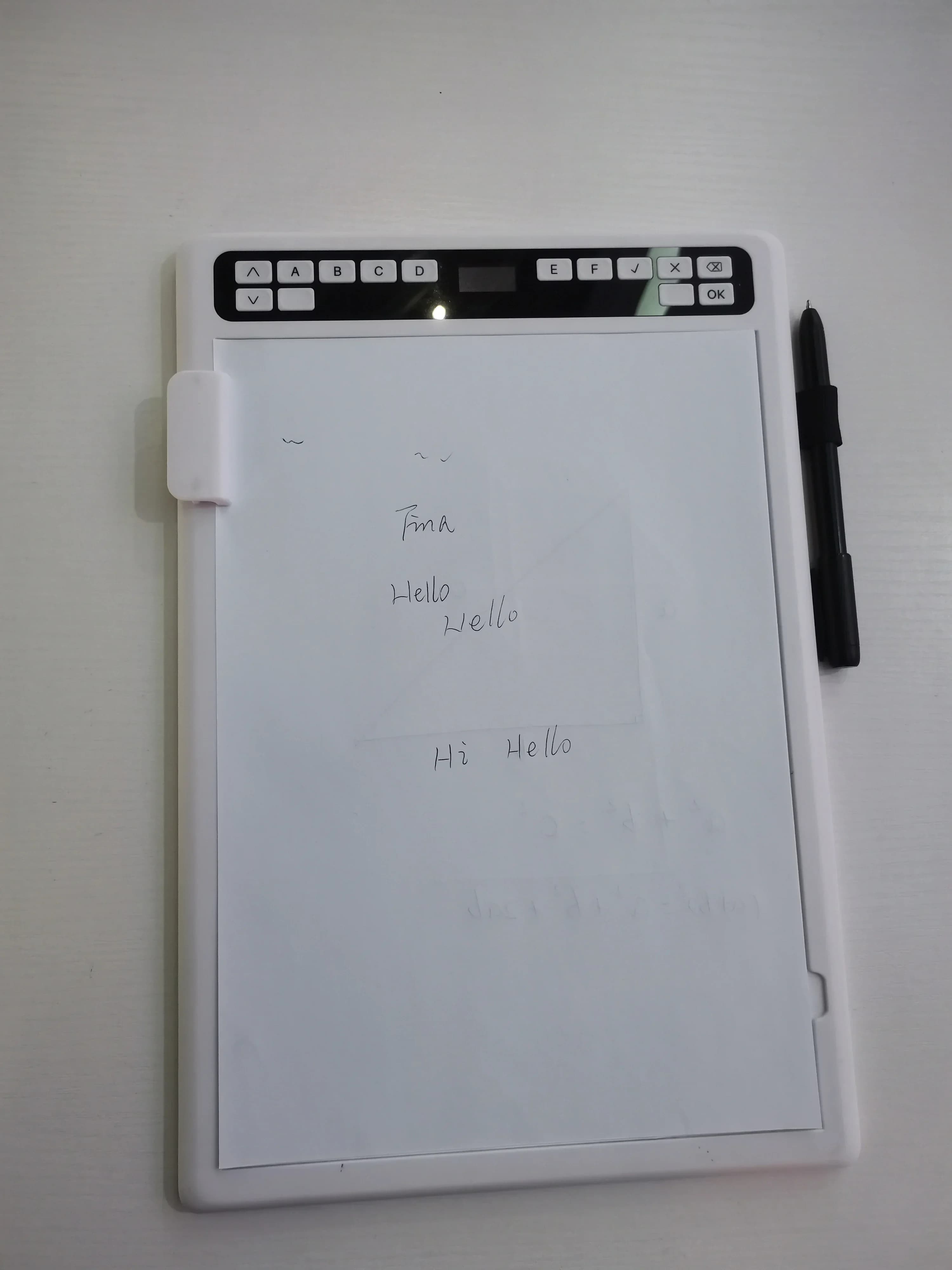 2026 Blocco note grafico digitale per tavoletta grafica educativa wireless A4 con spessore 9,5 mm Smartnote