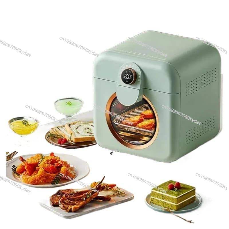 Airfryer oven visible in luminous waves 220V 12L Multifunctional air freshener without oil Small domestic oven K7