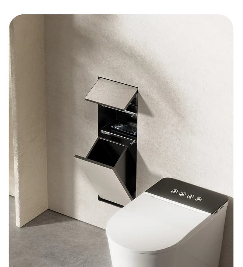 Metal Stainless Steel Shower Wall Home Decor Luxury Niches 2024 Items Toilet Paper Brushed Bathroom Shower Storage Niche