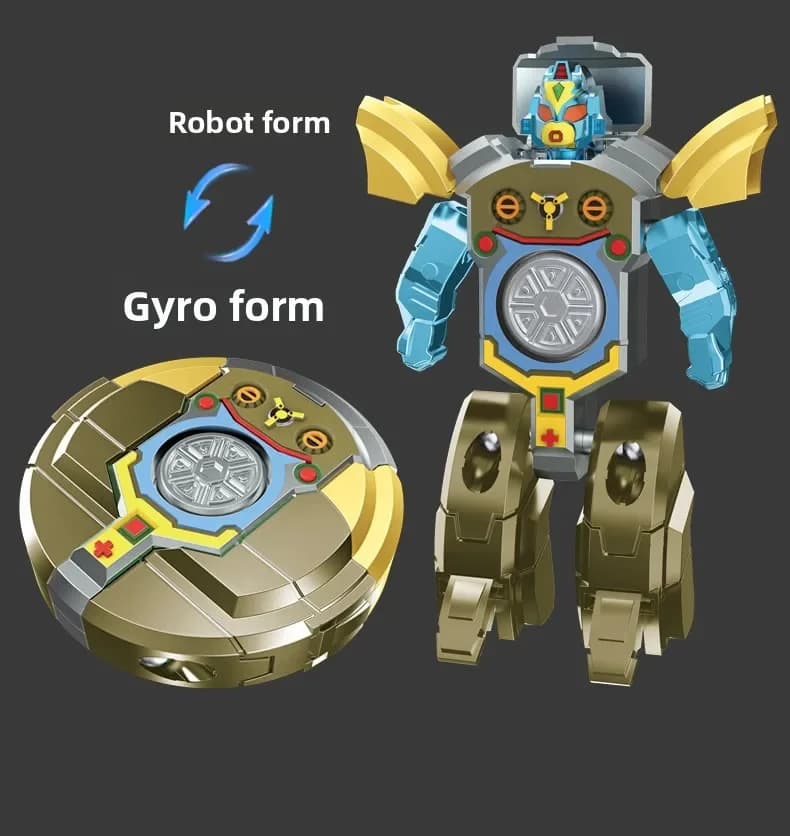 DIY mechanical gyroscope: Robot Transformable Mecha Tank Creative Fai-da-Te – Educational Toy and Children's Antistress