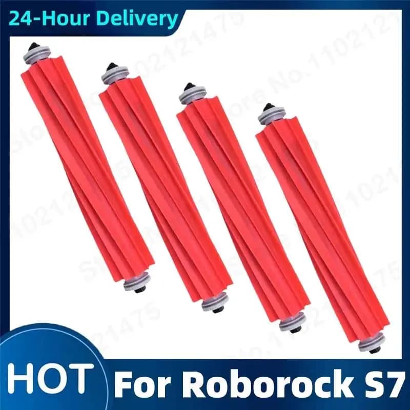 Accessori per spazzole a rullo principali in gomma rimovibili per Roborock S7 Maxv S70 S75 T7S Plus, ricambi per robot aspirapolvere