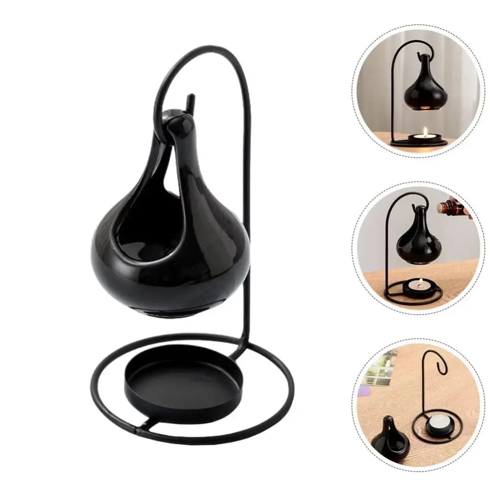 Creative Fragrance Diffuser for Essential Oils, Ceramic Suspended Stove, Tealight Candle Holder Made in Hand