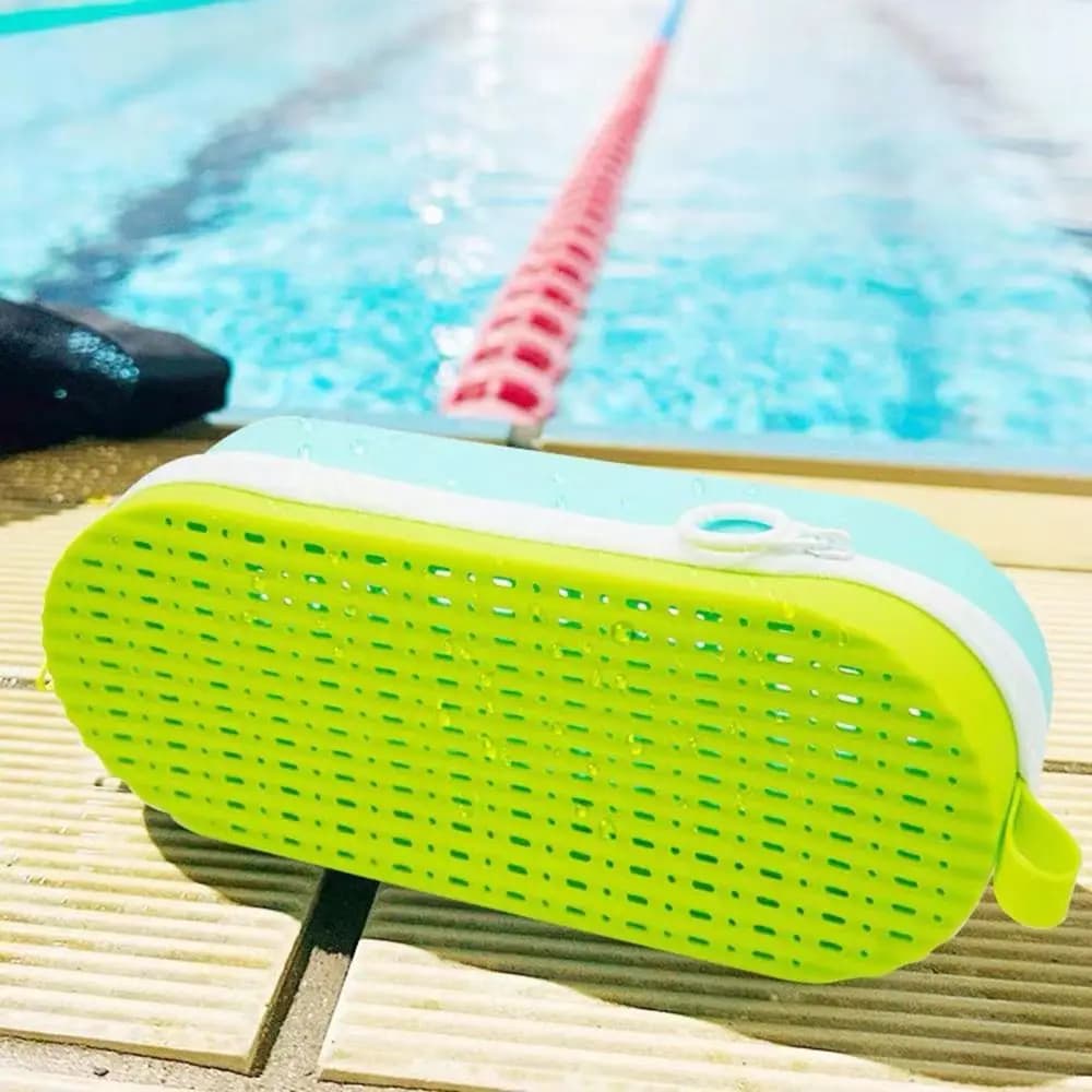 Swimwear Goggle Holder Bag for Soft Reading Glasses and Breathable Swimwear Accessories for Goggle Bag