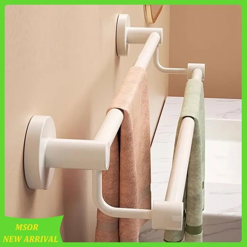 Doings! Portasciugamani da bagno bipolare: portasciugamani in acciaio inossidabile utilizzato nel bagno. Portasciugamani da parete bipolare per carichi pesanti