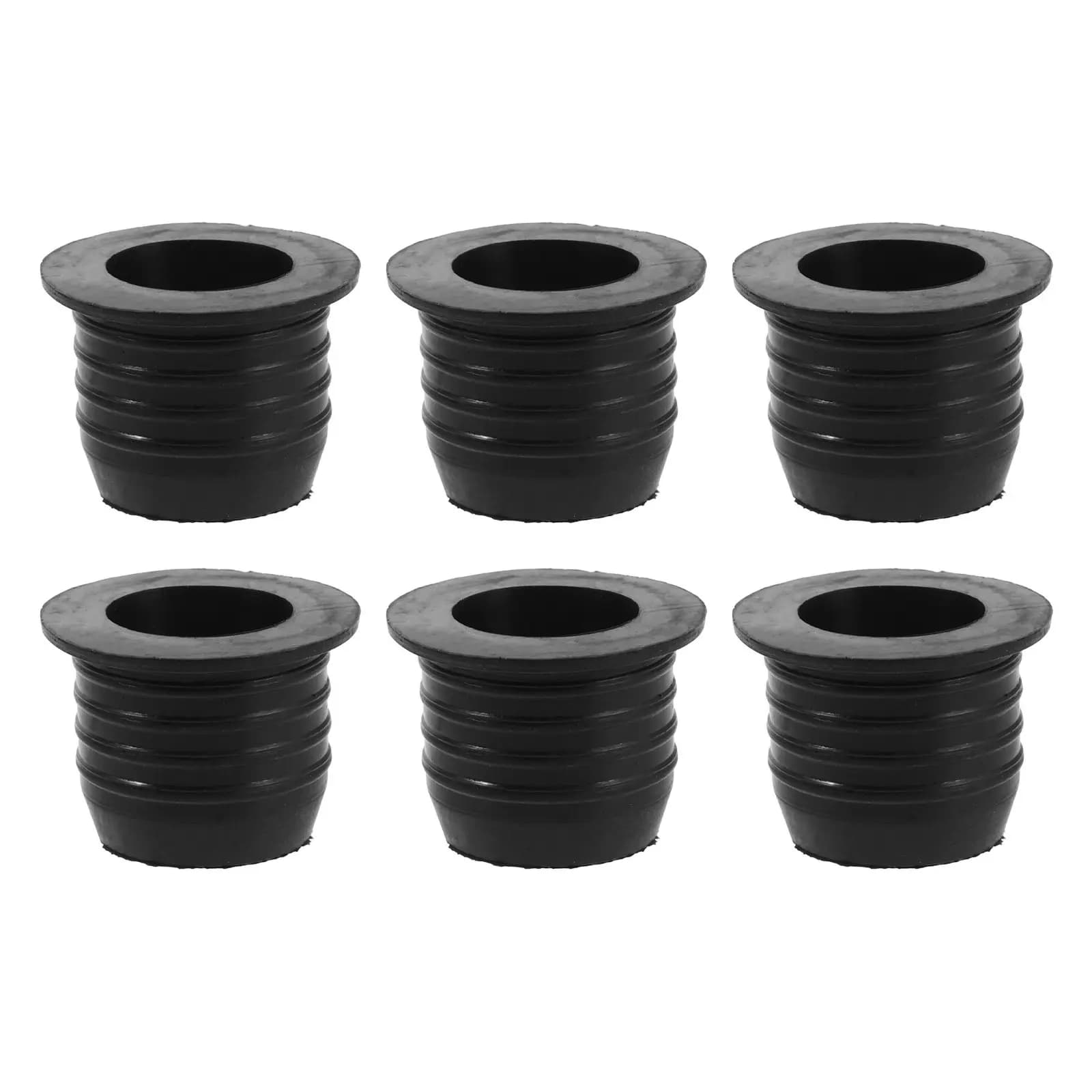 6Pcs Wide Mouth Silicone Wine Bottle Pour Spout Adapters 25Mm Neck Leak Proof Liquor Bottle Stoppers Reusable for Olive Oil
