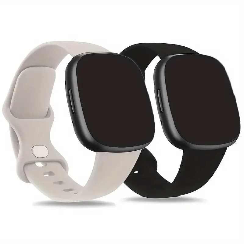 Silicone Strap Bracelet Fitbit Versa 4-3 Sports Bracelet Soft Kit for Smartwatch Accessories Fitbit Sense Versa3