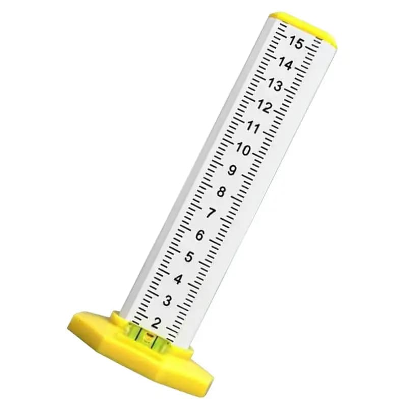 Livello di costruzione Livellatore per piastrelle a soffitto Righello per marcatura di altezza Doppio uso con base magnetica Precisione per terreni di armadietti a parete