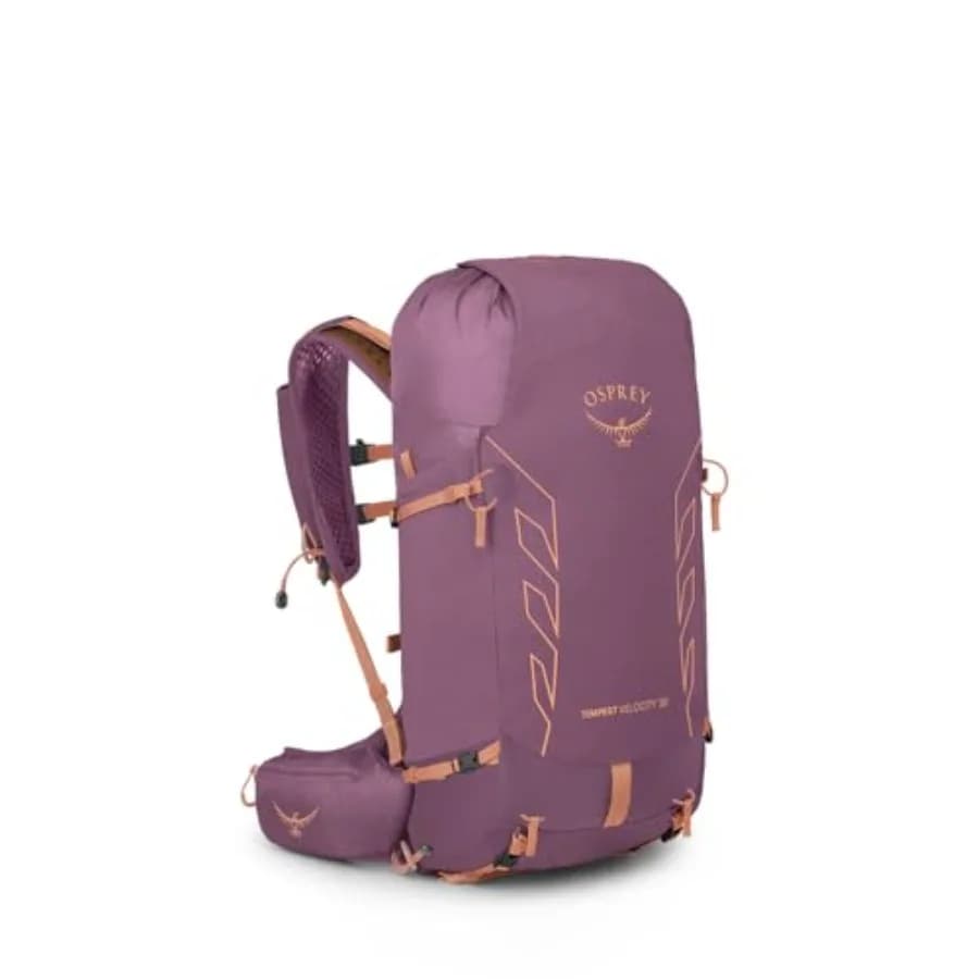 Zaino da Escursionismo per Donna 30L Pashmina/Melon Tempest Velocity WM/L, Tessuto Resistente, Design Leggero per Avventure all'Aperto