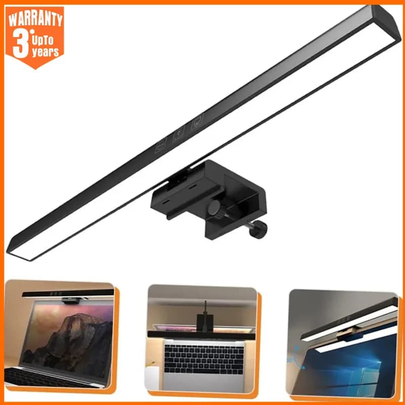 Lampada per schermo per la cura degli occhi Lampada a LED per schermo per la cura degli occhi Lampada da appendere per computer Monitor per PC Barra luminosa per schermo Dimmerazione continua Lampada da lettura per appendere