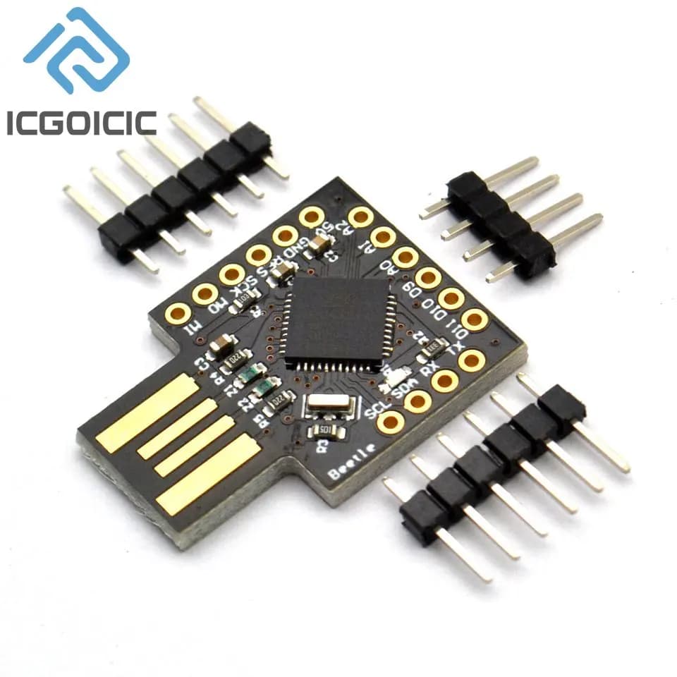 DC 5V Pro Micro Beetle Keyboard BadUSB USB ATMEGA32U4 Module Mini Development Expansion Board With Pin For Arduino Leonardo R3