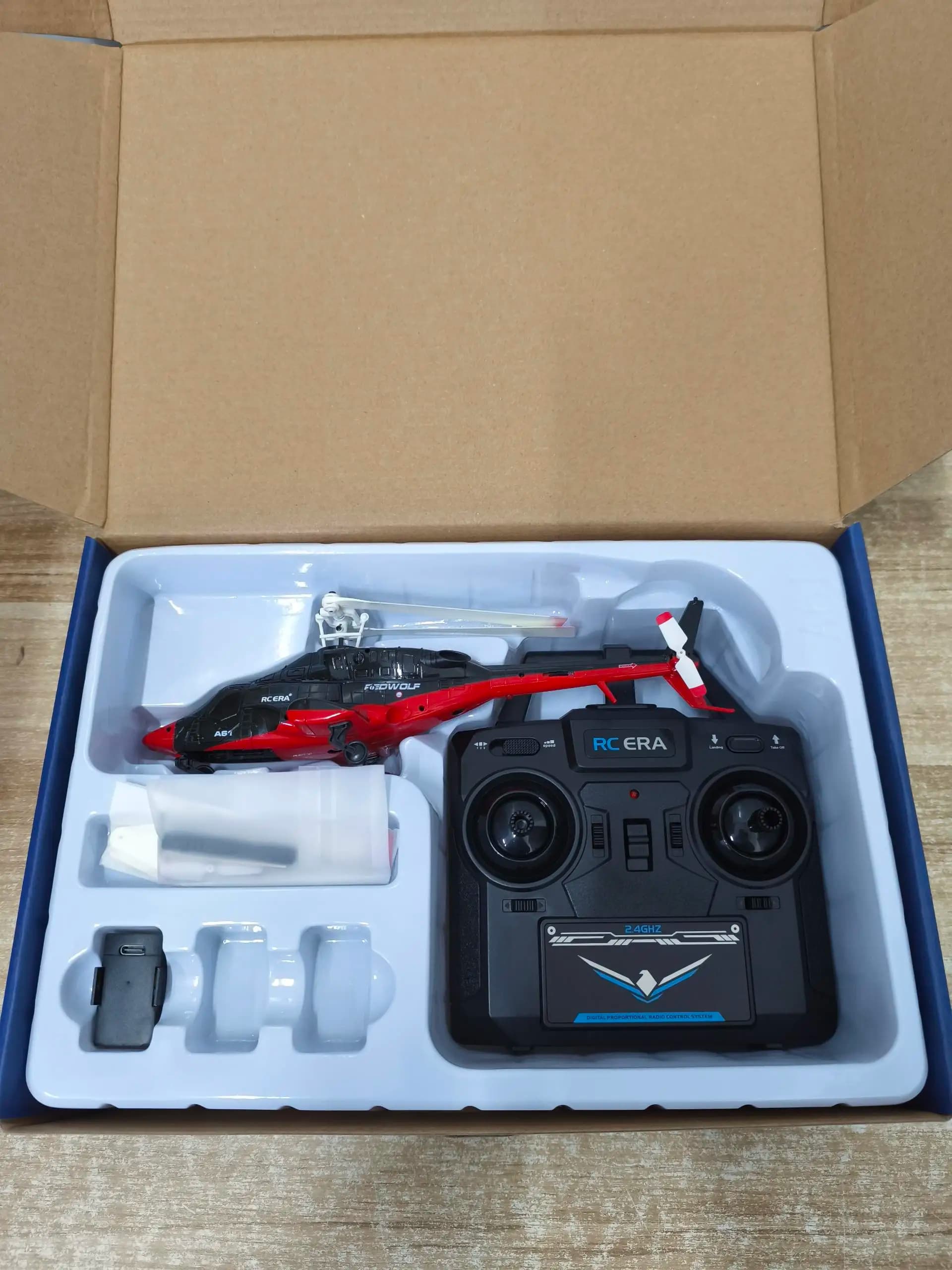 Nuovo A61 Piccolo campanello ad altezza fissa a quattro canali RC Elicottero Durevole Simulazione Aereo Giocattolo Modello di aereo telecomandato
