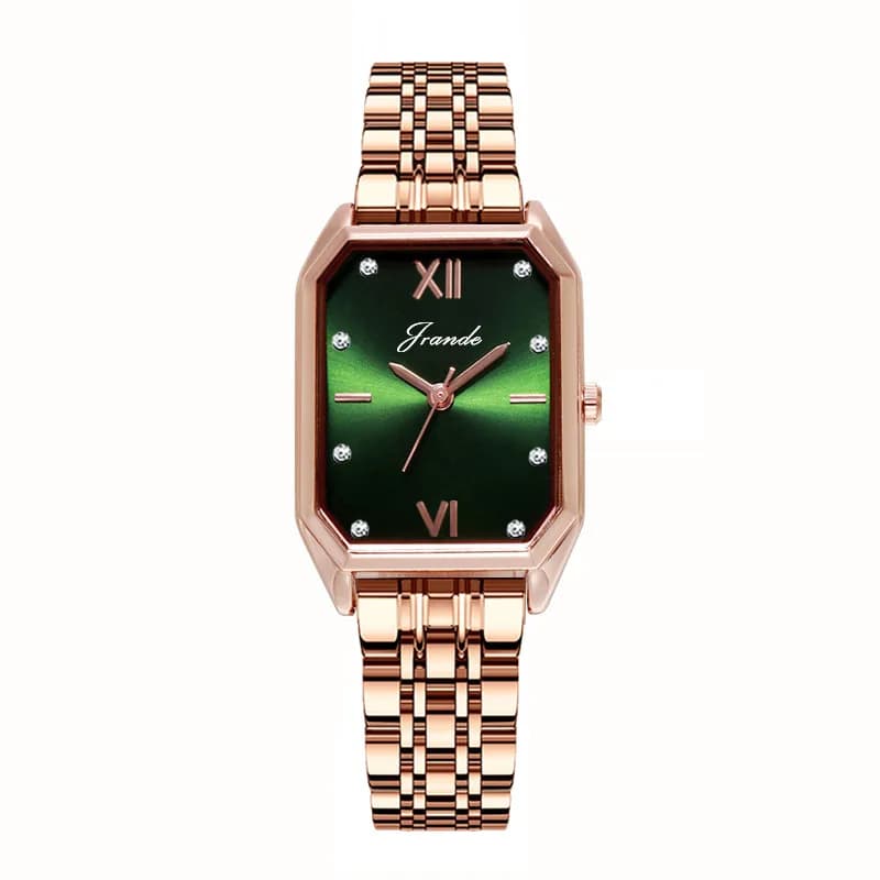 New Stylish And Versatile Women'S Quartz Watch With Steel Band A High-End Timepiece For Women Perfect As A Valentine'S Day Gift.