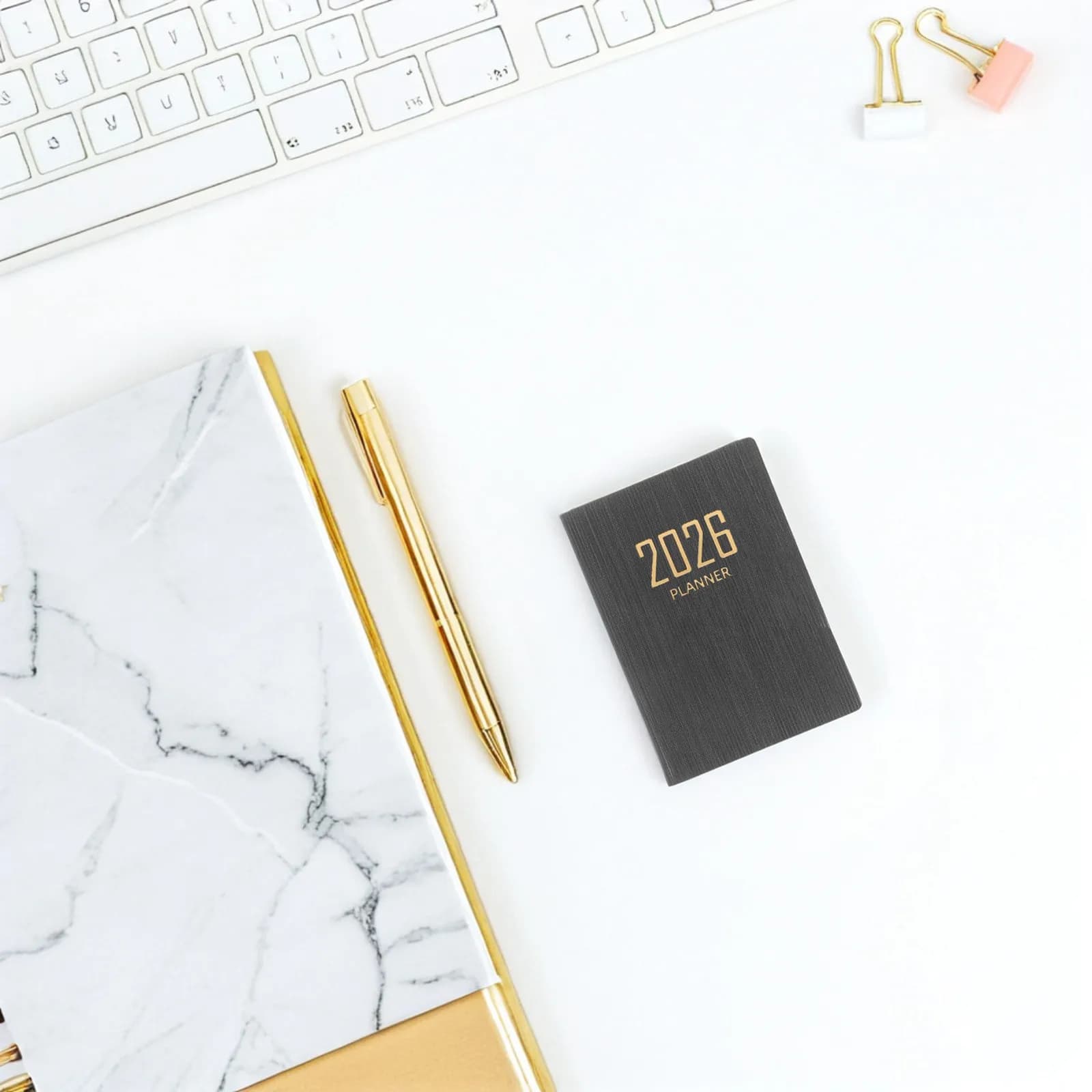 Mini Planner 2026: Agenda Tascabile Giornaliera, Settimanale e Mensile per Studenti, Professionisti, Viaggi e Ufficio