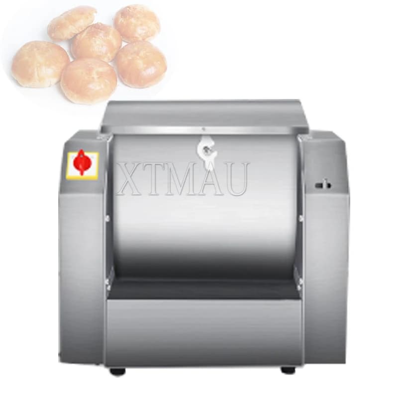 Impastatrice elettrica per pasta 220V Impastatrici per farina da 10Kg Impastatrice per alimenti commerciale Impastatrice per pasta in acciaio inossidabile che mescola il pane